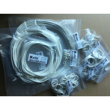 White Color Ffkm O Ring for Semiconductor